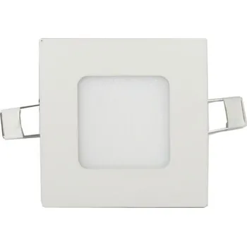 LED panel HADEX Podhledové světlo LED 3W, 90x90mm, teplé bílé, 230V/3W, vestavné