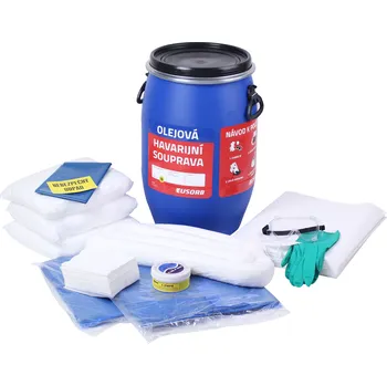 Sorbent Havarijní souprava HSB 60, olejová, 56 l, kanalizační deska
