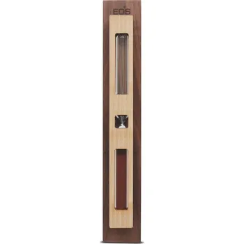 EOS exkluzivní řučně vyřezávané saunové pískové přesýpací hodiny excelent kombinace ořech a javor - EOS-PRESHOD-ORECHJAVOR-946022