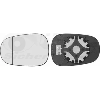Auto zrcátko Sklo do zrcátka, vnější zrcátko VAN WEZEL 4323837