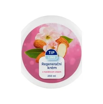 Pleťový krém Tip Line regenerační krém s mandlovým olejem 250 ml