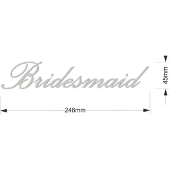 Kravata HEDVA ČESKÝ BROKÁT Výšivka BRIDESMAID