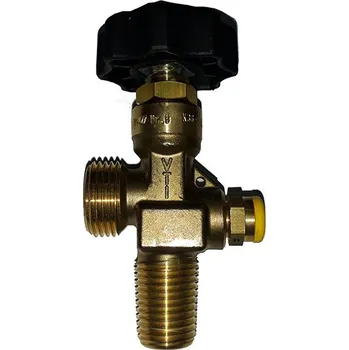 Ventil Ventil lahvový uzavírací 17E IN / W21,8 OUT- CO2