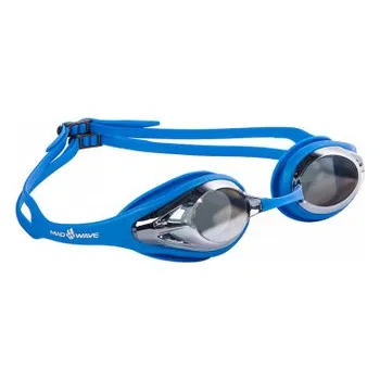 Plavecké brýle Plavecké brýle Mad Wave Alligator zrcadlové modré