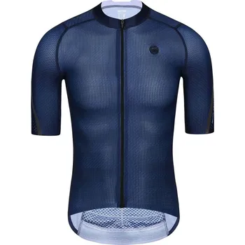 cyklistický dres MONTON Cyklistický dres s krátkým rukávem - PRO CARBONFIBER - modrá XS