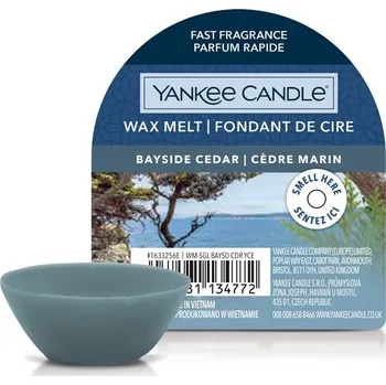 vonný vosk Yankee Candle - Bayside Cedar Vosk do aromalampy, 22 g