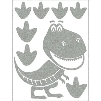 Reflexní nažehlovací motivy - dinosaurus
