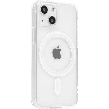 Pouzdro na mobilní telefon Swissten Clear Jelly MagStick pro Apple iPhone 13 Mini transparentní