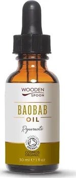 Pleťový olej Wooden Spoon Baobabový olej 100 % BIO 30 ml