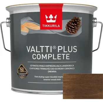 lazura Tikkurila VALTTI PLUS COMPLETE DARK ROSEWOOD 2,5L