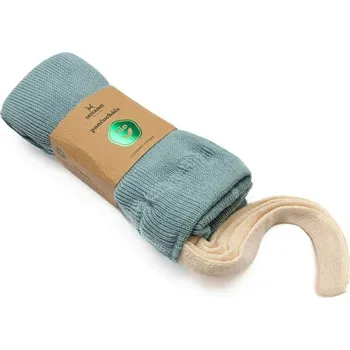 Tatrasvit Dětské punčocháče DUFICA ze 100% bio bavlny velikost 62–68 – světle modrá