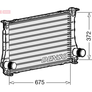 Chladič motoru Chladič turba DENSO DIT50011