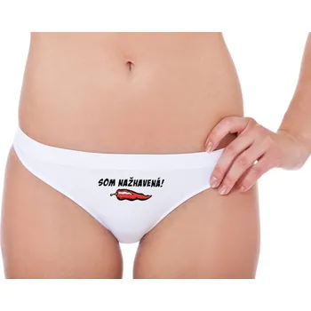 Kalhotky Kalhotky s nápisem Jsem nažhavená! SK - velikost XL