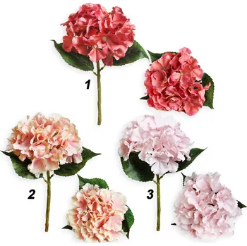 umělá květina Hortenzie umělá 33cm mix (783650)