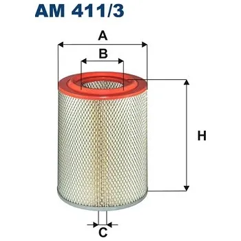 Vzduchový filtr Vzduchový filtr FILTRON AM 411/3