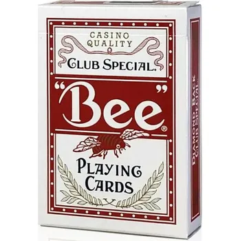 Poker Bee Lotus Casino Grade (Red)