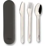 CITRON set příborů se silikonovým pouzdrem Black
