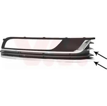 Nárazník Větrací mřížka, nárazník VAN WEZEL 5740596