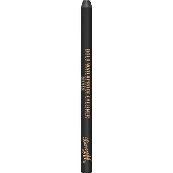 Oční linky Barry M Bold Waterproof Eyeliner voděodolná tužka na oči odstín Silver 1,2 g