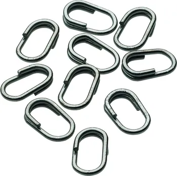 Kinetic Oval Splitring V balení: 10ks, Velikost / Nosnost: 6x12 - 45 kg
