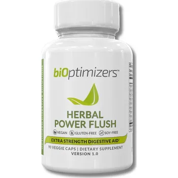 Lék proti zácpě Bioptimizers Herbal Power Flush