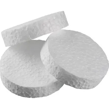 DEN BRAVEN Polystyrenová zátka EPS průměr 67mm, tl. 1,5cm, barva bílá