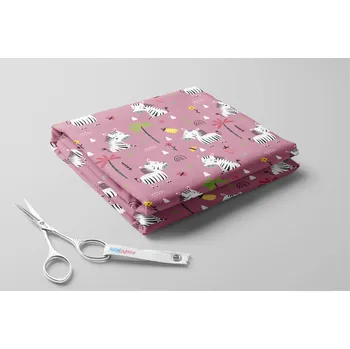 Softshell zimní, Zebry Barva: Starorůžová