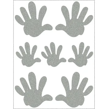 Reflexní nažehlovací motivy - ruka