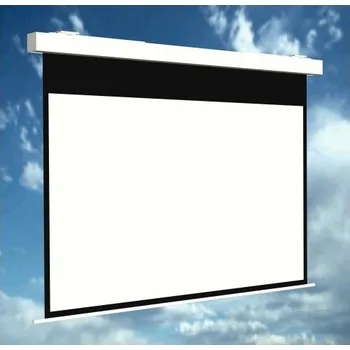 Projekční plátno MW ROLLFIX PRO ELECTRIC RC, vnější rozměr 240x165cm / obraz 232x131cm, 16:9, černý rámeček