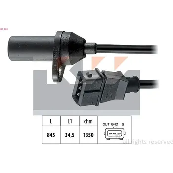 Kliková hřídel Generátor impulsů, klikový hřídel KW 453 381