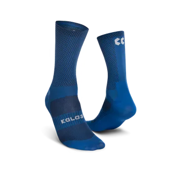 Pánské ponožky Cyklistické ponožky KALAS Z3 | Ponožky vysoké Verano | cobalt blue Velikost: 37-39