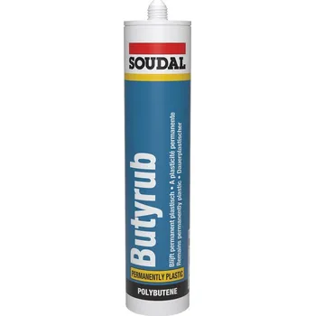 Tmel SOUDAL Butyrub černý 310ml