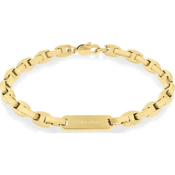Šperk Calvin Klein Stylový pozlacený náramek pro muže Essentials 35000412 + 2 měsíce na vrácení zboží