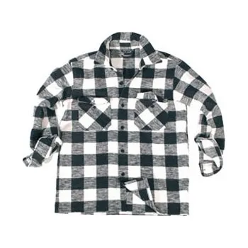 Pánská košile Košile dřevorubecká bílo černá XL - Není skladem