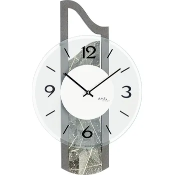 Hodiny Moderní nástěnné hodiny AMS 9680