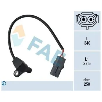 Kliková hřídel Generátor impulsů, klikový hřídel FAE FAE79185