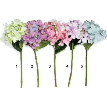umělá květina Hortenzie umělá 35cm mix