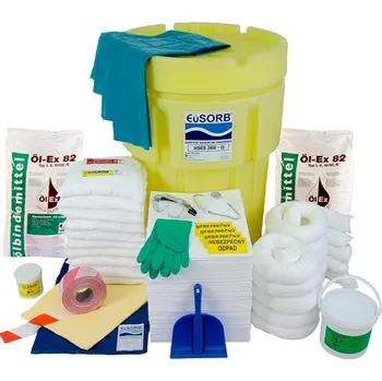 Sorbent Havarijní souprava HSE 360, olejová, 326 l, kanalizační deska