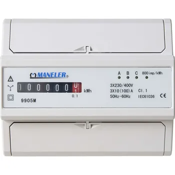 MANELER Elektroměr 9905M10/100A 3fázová E1235