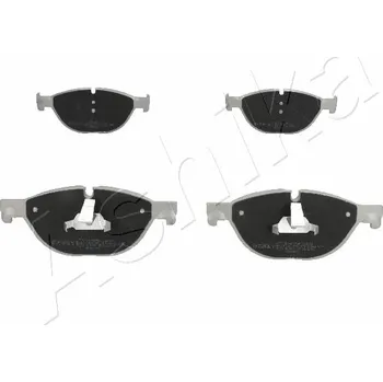 Brzdová destička Sada brzdových destiček, kotoučová brzda ASHIKA GROUP 50-00-0125