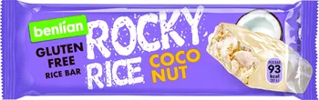 Čokoládová tyčinka Benlian Rocky Rice 18 g bílá čokoláda/kokos