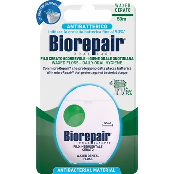 Zubní nit Biorepair Zubní nit s voskem 50 m