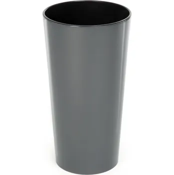 Květináč Plastový květináč Lilia 465 mm, antracit (119772 007 LA536 LILIE antracit 250mm obal)