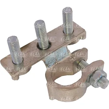 Autobaterie Bateriová svorka - vývody M6 - M6 - M6 - plus