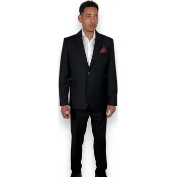 Pánský oblek Victor Pánský černý společenský set ARTHUR Barva: Černá, Velikost: 60