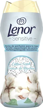 Aviváž Lenor Sensitive vonné perličky do praní 210 g Cotton Fresh