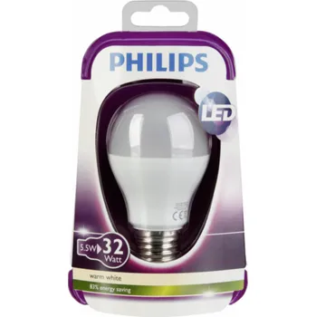 Žárovka Žárovka Philips LED E27 6W, teple bílá