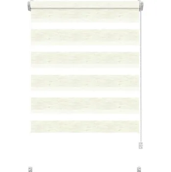 Roleta Roleta Zebra den/noc 97x150cm, Silvalin přírodní