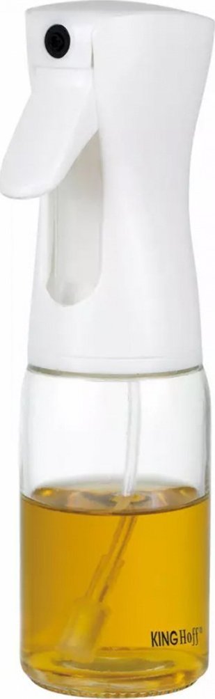 Thermos King Hoff KH 4053 In Acciaio Inox 0,75 L, Doppia Parete, Con Copertura Nera E Tappo A Click