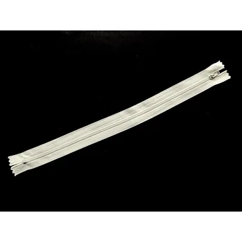 Zip Spirálový zip nedělitelný, 30 cm, béžová, č.103, 1 ks